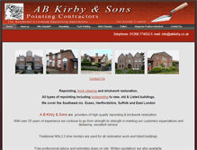 Tablet Screenshot of abkirby.co.uk